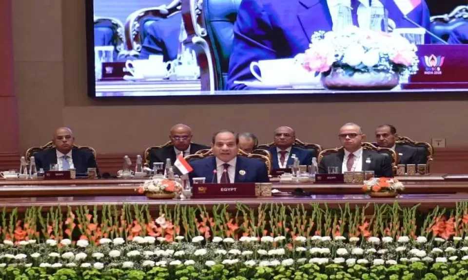 الرئيس السيسي ونظيره الجنوب إفريقي يؤكدان أن القضية الفلسطينية ستظل القضية المركزية