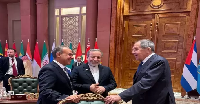 وزير الخارجية يعقد مباحثات ثنائية مع نظيريه الروسي والإيراني على هامش قمة البريكس