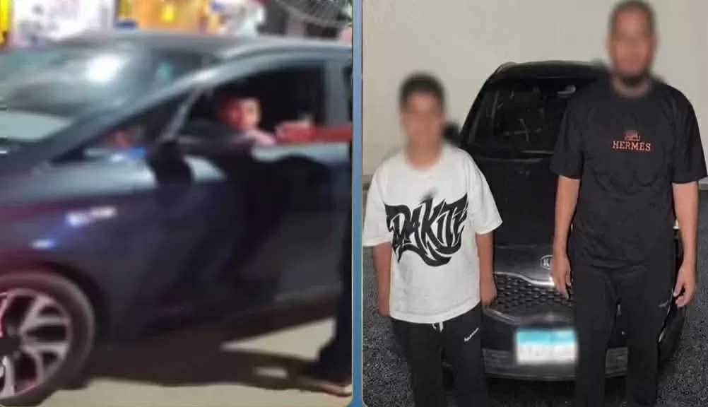 الداخلية تكشف تفاصيل فيديو قيادة طفل لسيارة والده وتعريض حياته والمواطنين للخطر بالقاهرة
