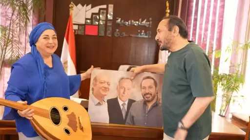 أهداه عددا من المقتنيات.. علي الحجار: متحف أكاديمية الفنون للموسيقى العربية خطوة مهمة لتوثيق تاريخ الموسيقى