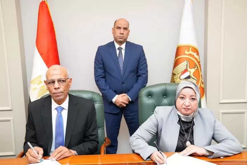 وزير العمل يشهد توقيع بروتوكول تعاون لإطلاق المرحلة الثانية من «مهني 2030»