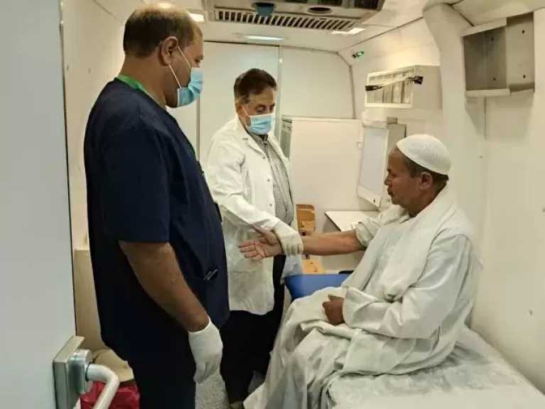 صحة جنوب سيناء تعلن أماكن توقيع الكشف الطبي على الحجاج والمعتمرين