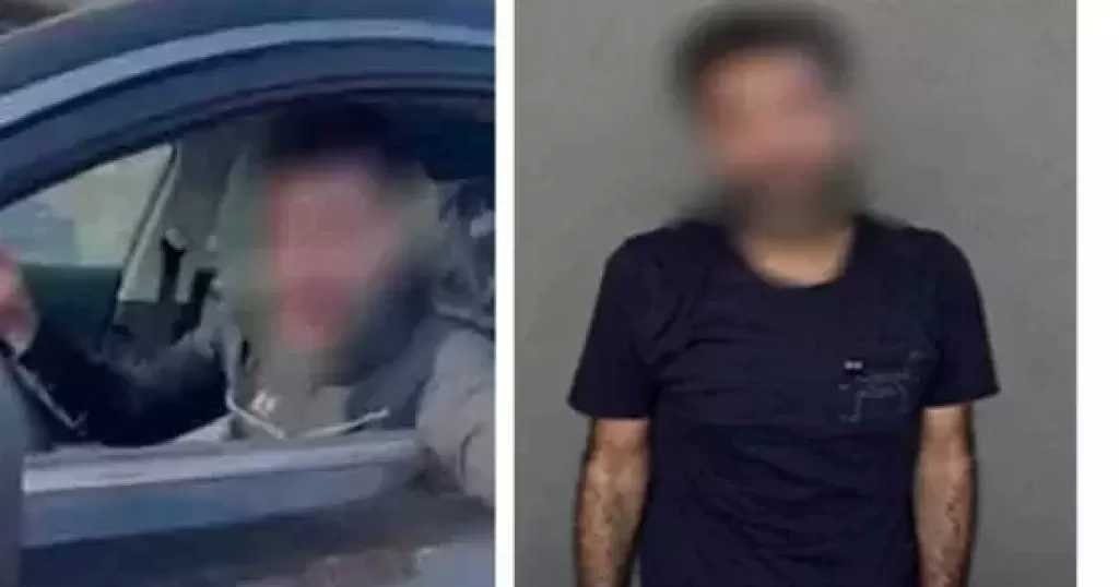 الداخلية تكشف ملابسات فيديو اعتداء أجنبي على سيارة مهندس بالقاهرة وتضبط المتهم