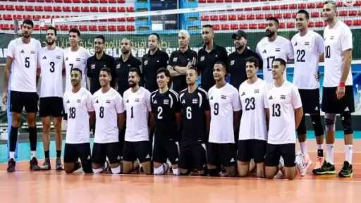 مصر تواجه أفريقيا الوسطى في دور الـ16 ببطولة أفريقيا للكرة الطائرة