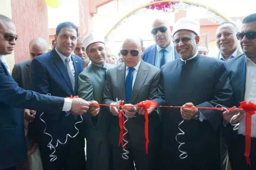 محافظ الغربية يفتتح معهد محمود راشد سويدان الإعدادي الثانوي الأزهري للفتيات بزفتى