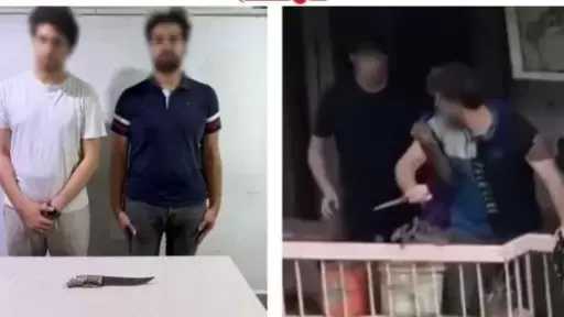 مشاجرة أسرية بشرفة العقار.. ضبط شقيقين في واقعة فيديو التعدي بأكتوبر