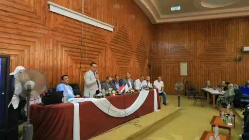 رئيس جامعة كفر الشيخ يشهد الجلسة العلنية لاختيار الأطباء المقيمين والمعيدين بكلية الطب