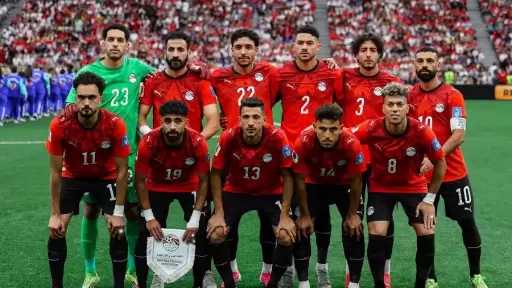 منتخب مصر بالقميص بالأحمر وجنوب السودان بالأبيض في التصفيات المؤهلة لكأس الأمم الأفريقية