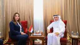 وزيرة التنمية المحلية والبيئة تبحث مع الأمين العام لمبادرة... وزيرة التنمية المحلية والبيئة تبحث مع الأمين العام لمبادرة ”الشرق الأوسط الأخضر” تعزيز التكامل البيئي قبيل اجتماع الرياض ديسمبر القادم