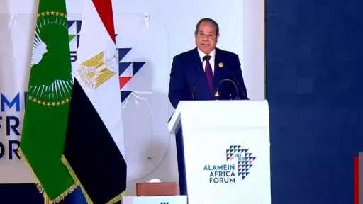 نص كلمة الرئيس السيسي خلال افتتاح أعمال منتدى «العلمين ـ إفريقيا للأعمال»