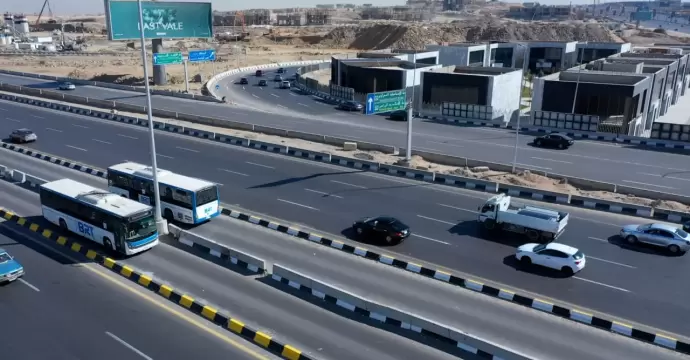 بدء تحرك أتوبيس BRT مباشرة بين إسكندرية الزراعي وصن كابيتال بزمن تقاطر 10 دقائق
