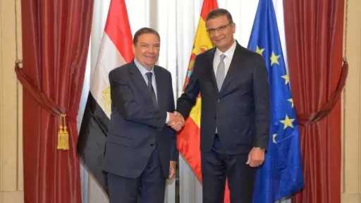 وزير الزراعة يبحث مع نظيره الإسباني في مدريد سبل تعزيز التعاون الزراعي وتذليل عقبات التبادل التجاري للمنتجات الزراعية