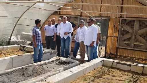رئيس بحوث الصحراء يتفقد أنشطة مركز التنمية المستدامة لموارد جنوب سيناء برأس سدر