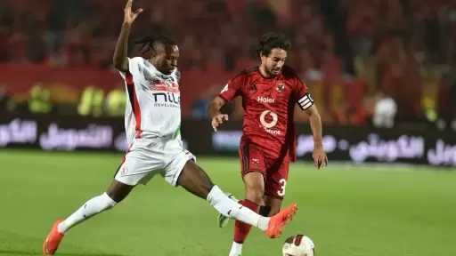 الأهلي يحسم ديربي القاهرة بثنائية نظيفة أمام الزمالك في الدوري الممتاز