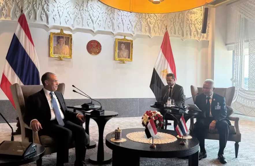 وزير الخارجية يؤكد لرئيس النواب التايلندي الاعتزاز بعلاقات الصداقة الممتدة لأكثر من 7 عقود