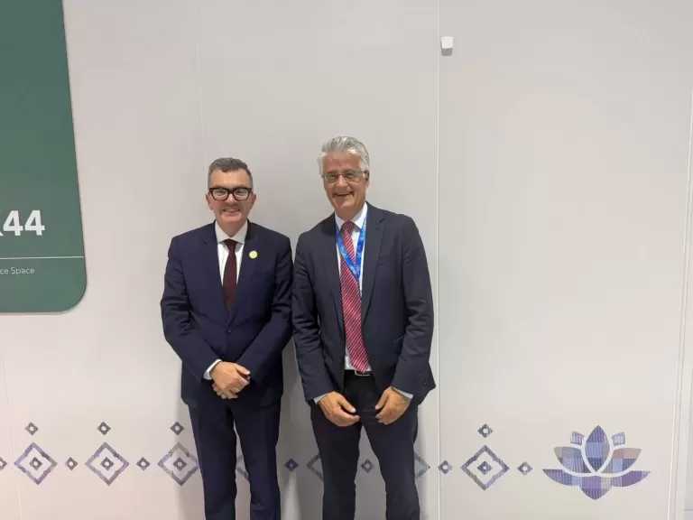 وزير التخطيط يبحث مع الرئيس التنفيذي لصندوق الاستثمار النرويجي للدول النامية Norfund فرص التعاون